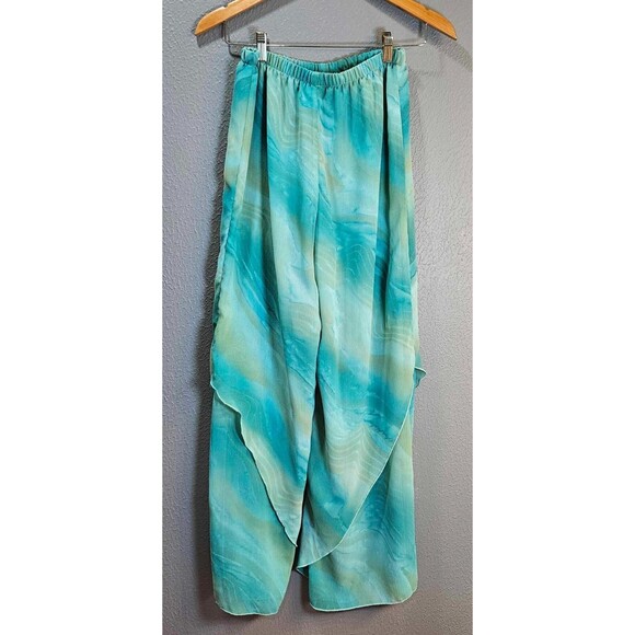 Rapz Lifestyle Womens Pants Medium Wide Leg Palazzo Boho Mermaid vibes - Picture 2 of 10